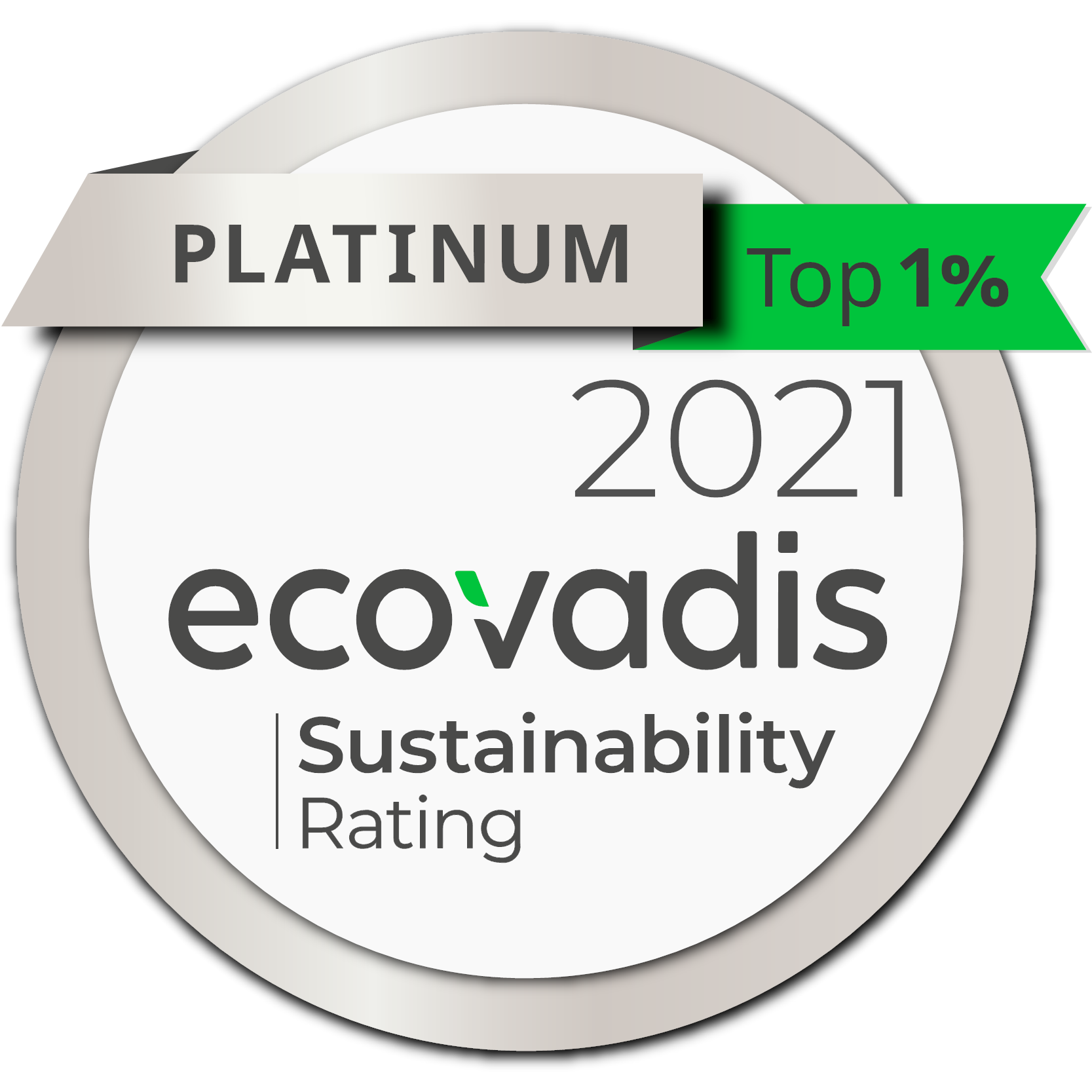 CSR Ecovadis Platinum 2020 Logo